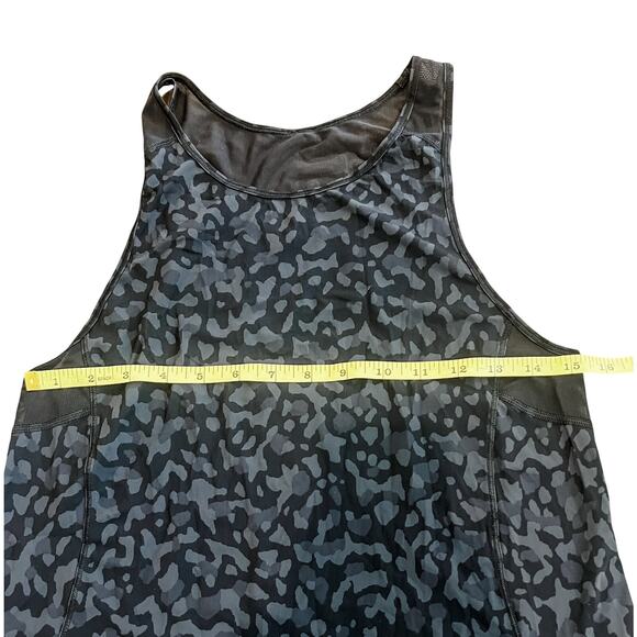 Lululemon Sculpt Tank II Formation Camo Deep Coal Multi Black Sleeveless Top 4 - Picture 2 of 6
